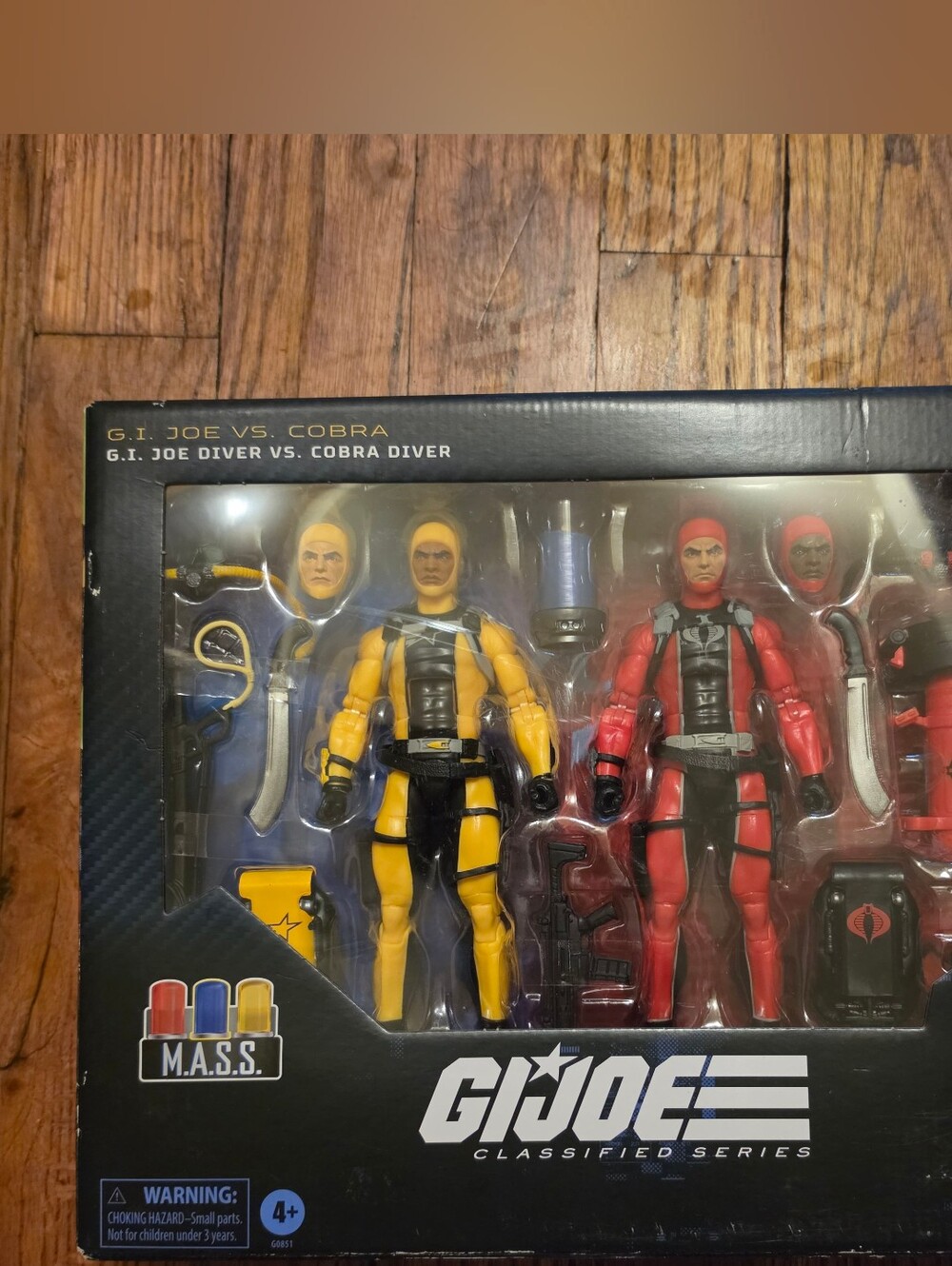 G.I. Joe Classified Series Diver 2-Pack - Yellow & Red